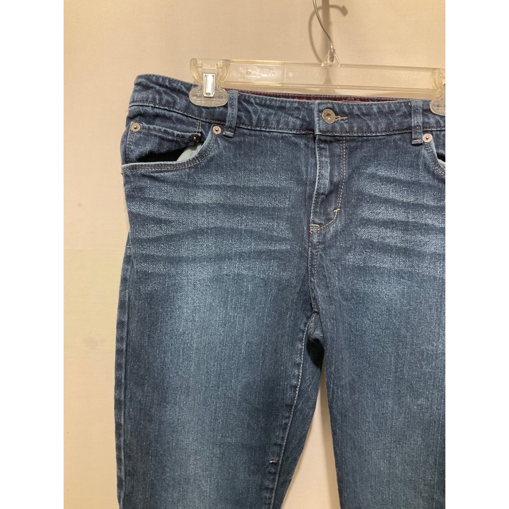 Levis Jeans Slim Straight Medium Wash Plus Size 18 1/2 Blue Denim Pants 1265-830 - Picture 3 of 13